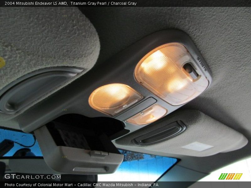 Titanium Gray Pearl / Charcoal Gray 2004 Mitsubishi Endeavor LS AWD