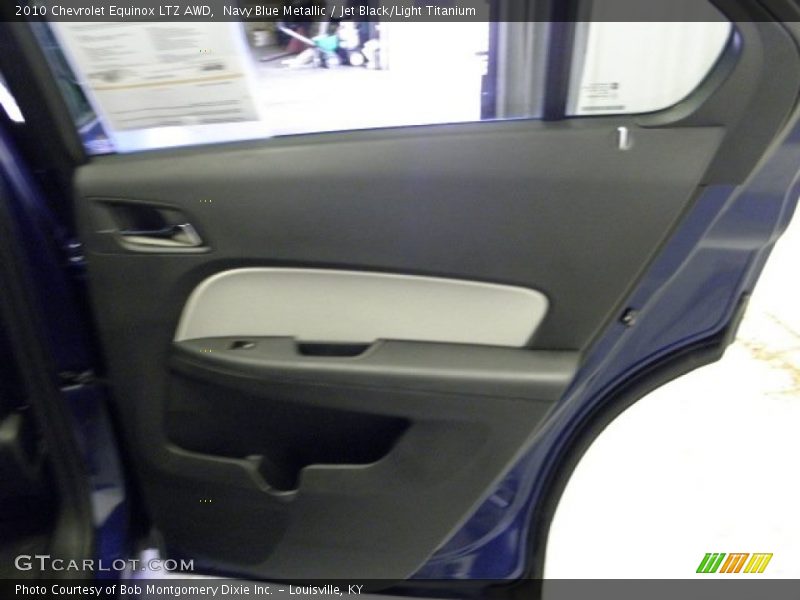 Navy Blue Metallic / Jet Black/Light Titanium 2010 Chevrolet Equinox LTZ AWD