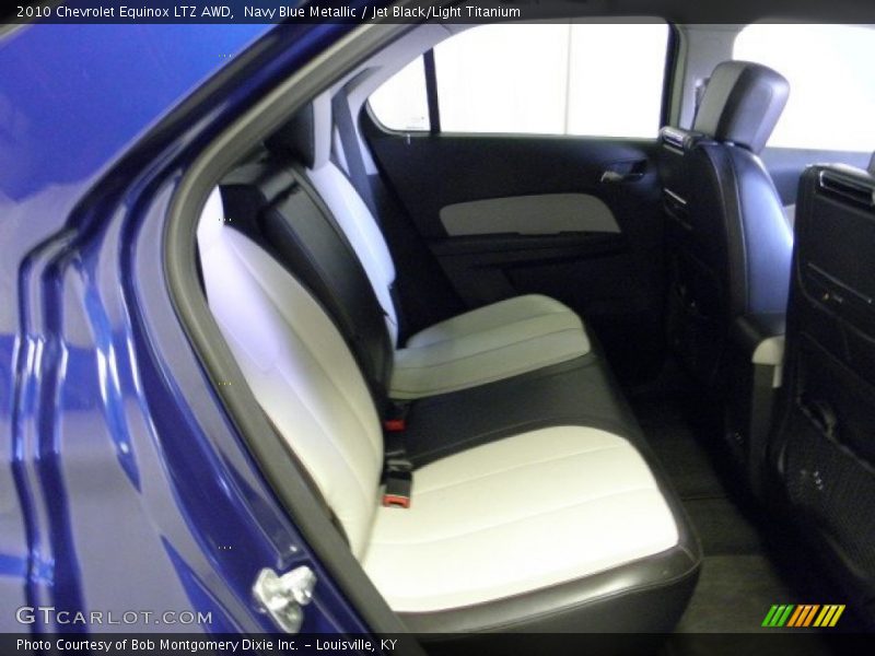 Navy Blue Metallic / Jet Black/Light Titanium 2010 Chevrolet Equinox LTZ AWD