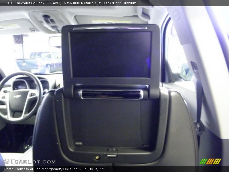 Navy Blue Metallic / Jet Black/Light Titanium 2010 Chevrolet Equinox LTZ AWD