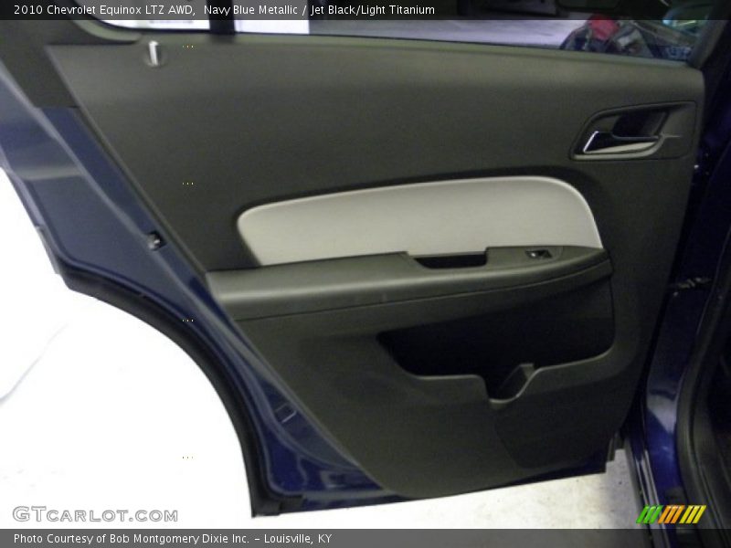 Navy Blue Metallic / Jet Black/Light Titanium 2010 Chevrolet Equinox LTZ AWD