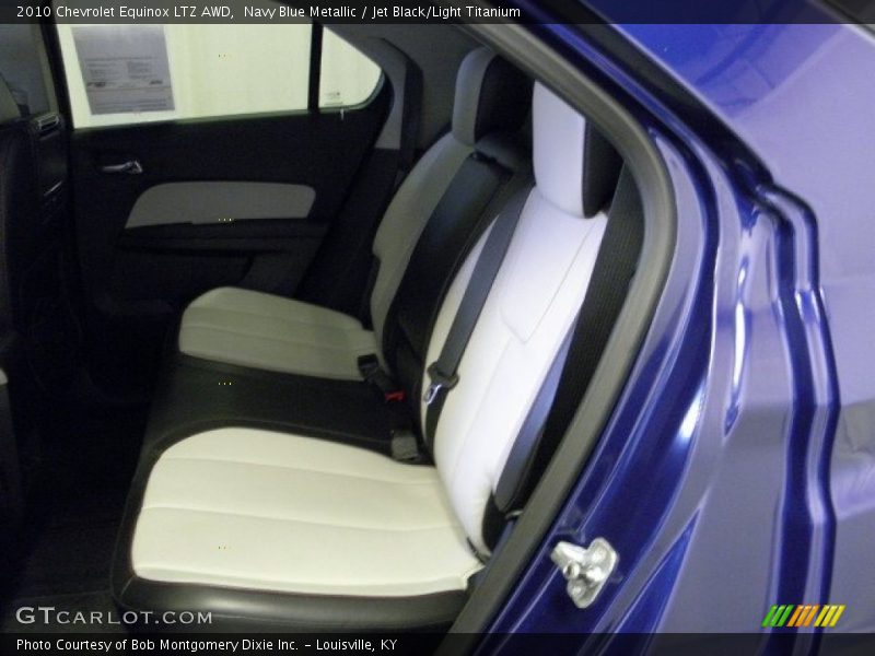 Navy Blue Metallic / Jet Black/Light Titanium 2010 Chevrolet Equinox LTZ AWD