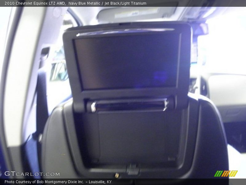 Navy Blue Metallic / Jet Black/Light Titanium 2010 Chevrolet Equinox LTZ AWD