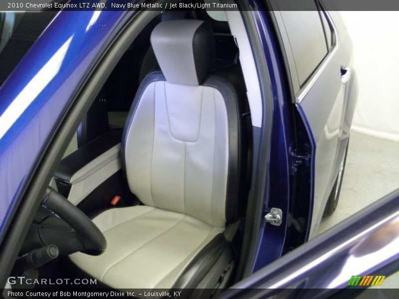 Navy Blue Metallic / Jet Black/Light Titanium 2010 Chevrolet Equinox LTZ AWD