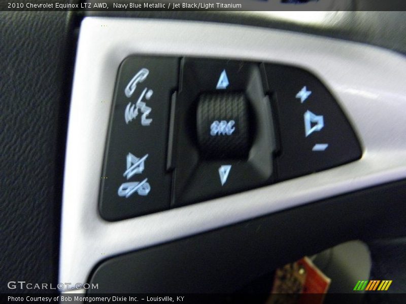 Navy Blue Metallic / Jet Black/Light Titanium 2010 Chevrolet Equinox LTZ AWD