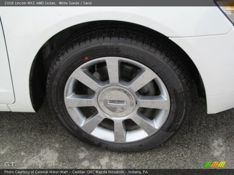 White Suede / Sand 2008 Lincoln MKZ AWD Sedan