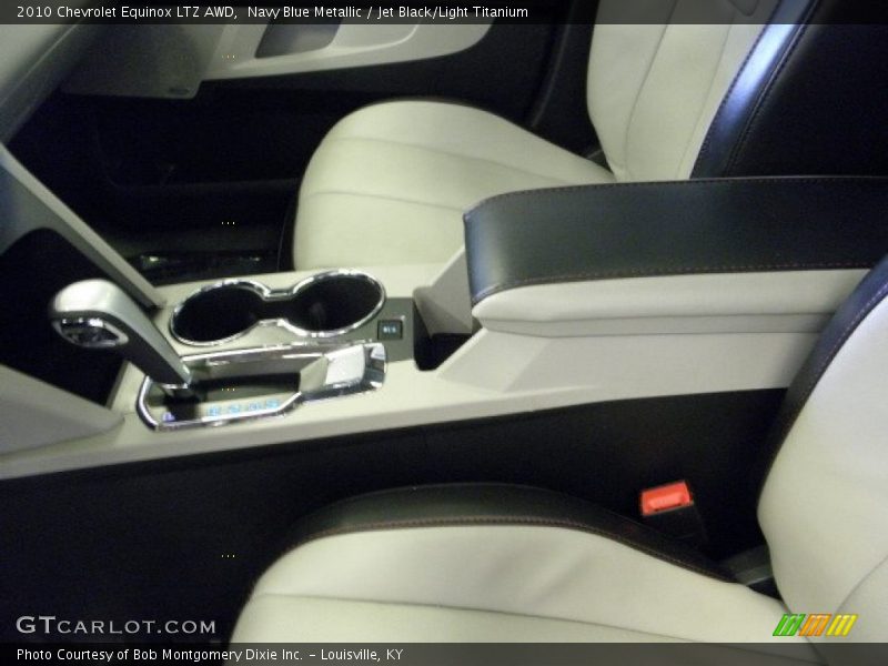 Navy Blue Metallic / Jet Black/Light Titanium 2010 Chevrolet Equinox LTZ AWD