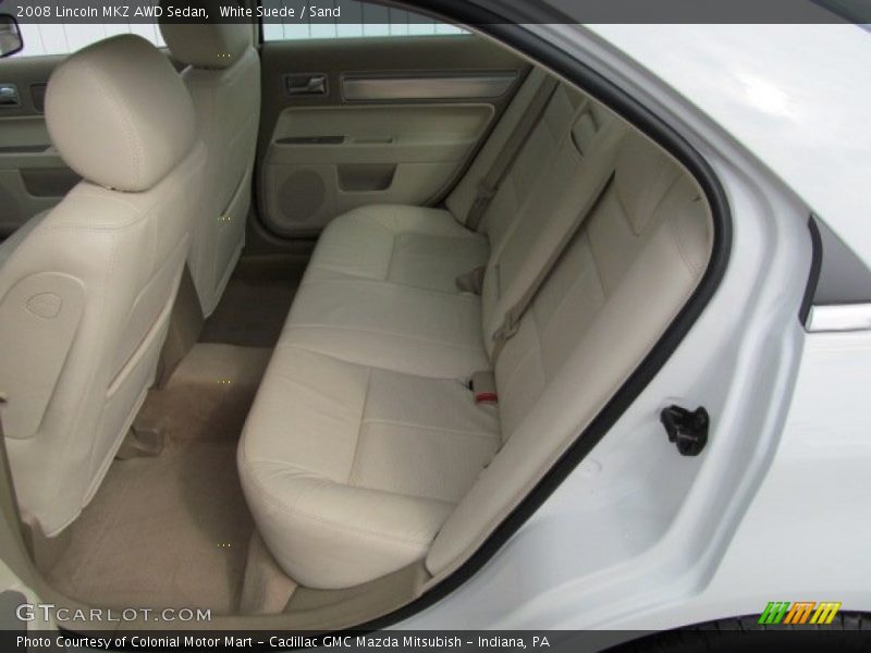 White Suede / Sand 2008 Lincoln MKZ AWD Sedan