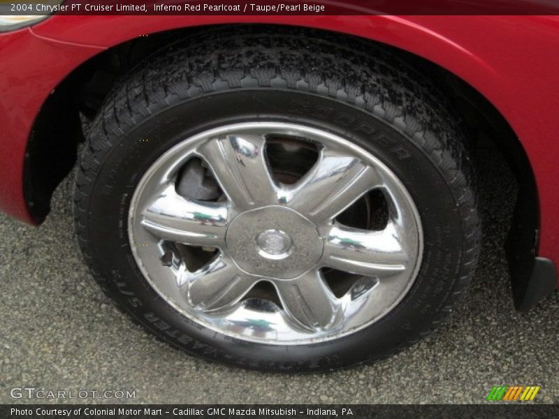 Inferno Red Pearlcoat / Taupe/Pearl Beige 2004 Chrysler PT Cruiser Limited