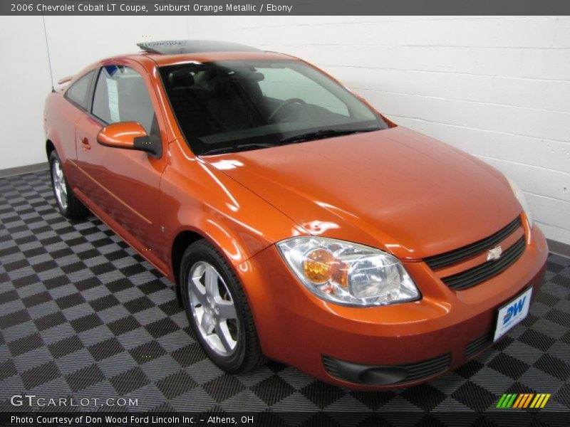 Sunburst Orange Metallic / Ebony 2006 Chevrolet Cobalt LT Coupe