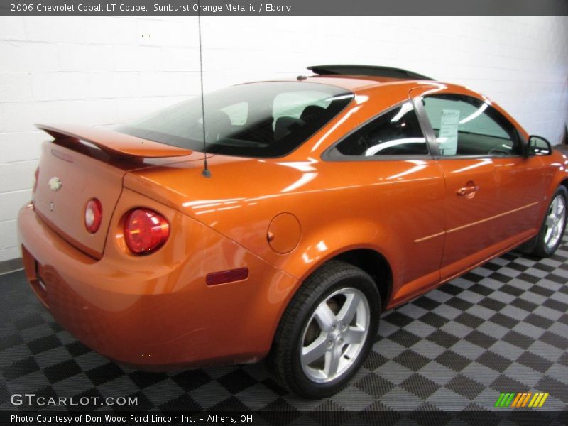 Sunburst Orange Metallic / Ebony 2006 Chevrolet Cobalt LT Coupe