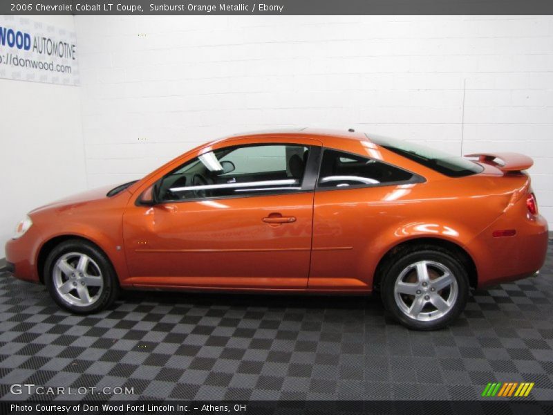 Sunburst Orange Metallic / Ebony 2006 Chevrolet Cobalt LT Coupe