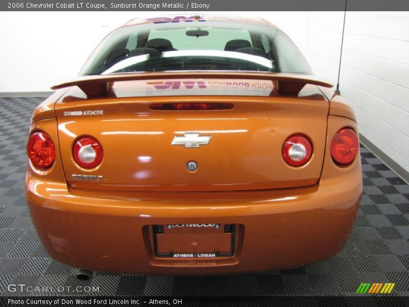 Sunburst Orange Metallic / Ebony 2006 Chevrolet Cobalt LT Coupe