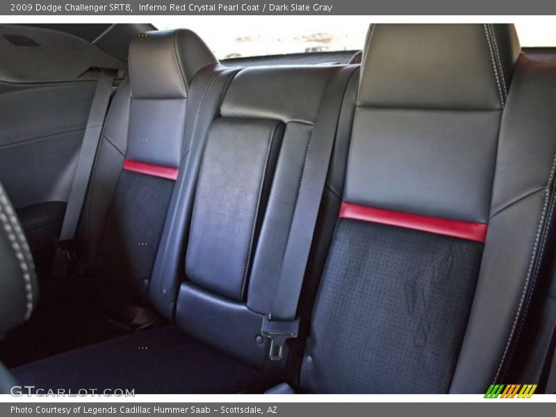 Inferno Red Crystal Pearl Coat / Dark Slate Gray 2009 Dodge Challenger SRT8