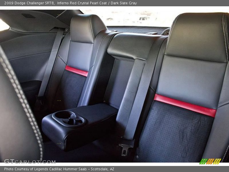 Inferno Red Crystal Pearl Coat / Dark Slate Gray 2009 Dodge Challenger SRT8
