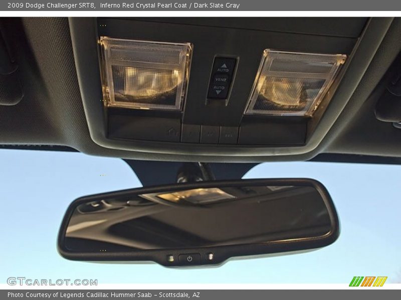 Inferno Red Crystal Pearl Coat / Dark Slate Gray 2009 Dodge Challenger SRT8