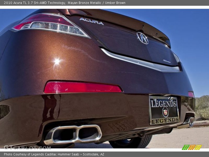 Mayan Bronze Metallic / Umber Brown 2010 Acura TL 3.7 SH-AWD Technology