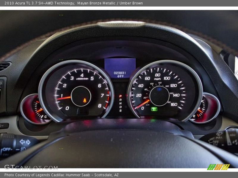 2010 TL 3.7 SH-AWD Technology 3.7 SH-AWD Technology Gauges
