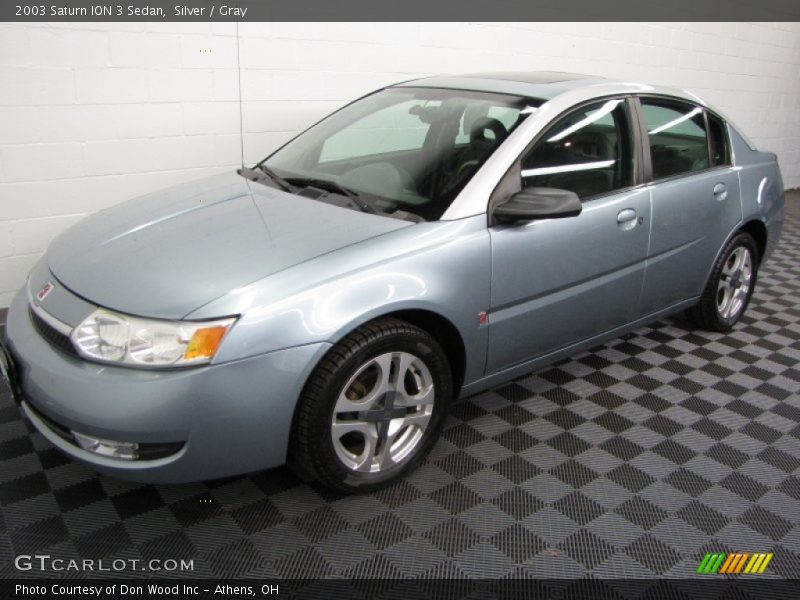 Silver / Gray 2003 Saturn ION 3 Sedan