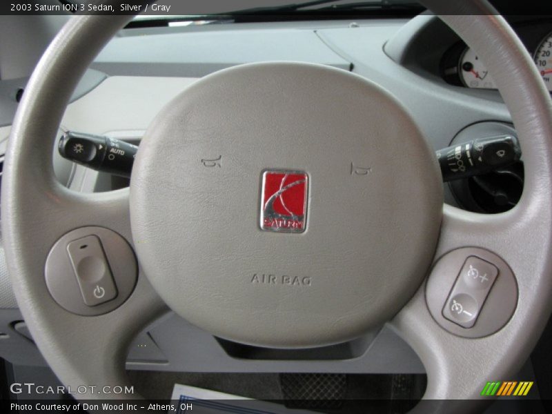 Silver / Gray 2003 Saturn ION 3 Sedan