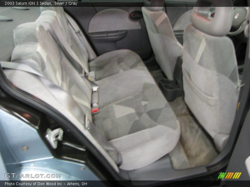 Silver / Gray 2003 Saturn ION 3 Sedan