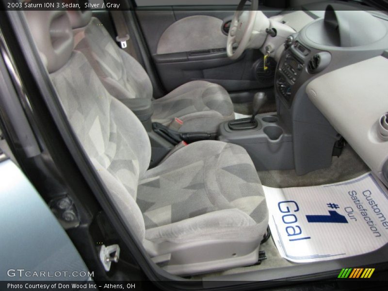 Silver / Gray 2003 Saturn ION 3 Sedan