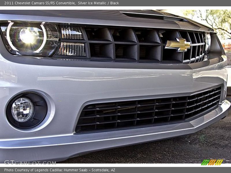 Silver Ice Metallic / Black 2011 Chevrolet Camaro SS/RS Convertible