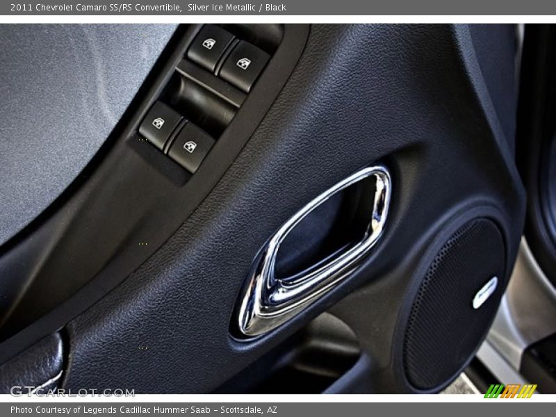 Silver Ice Metallic / Black 2011 Chevrolet Camaro SS/RS Convertible