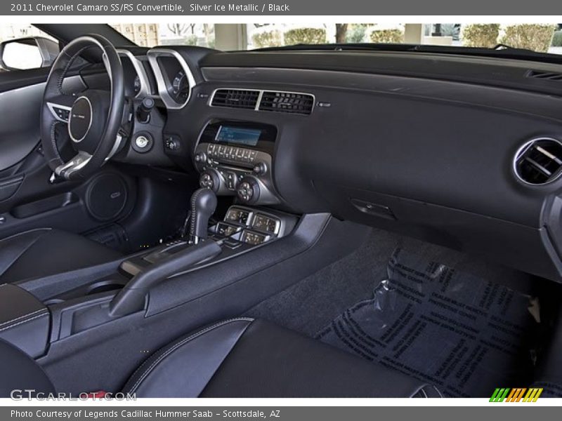 Silver Ice Metallic / Black 2011 Chevrolet Camaro SS/RS Convertible
