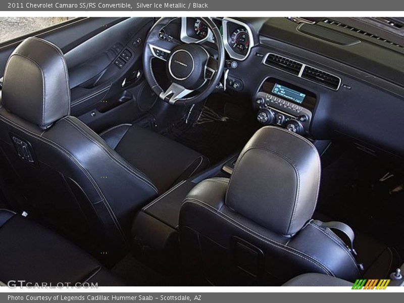Silver Ice Metallic / Black 2011 Chevrolet Camaro SS/RS Convertible