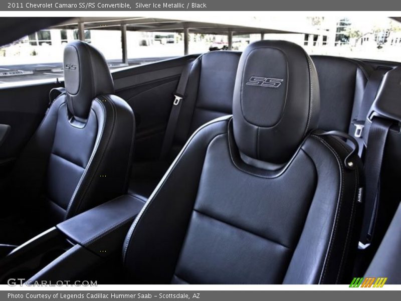 Silver Ice Metallic / Black 2011 Chevrolet Camaro SS/RS Convertible