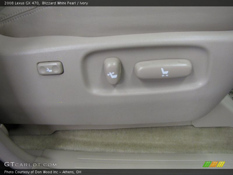 Blizzard White Pearl / Ivory 2008 Lexus GX 470
