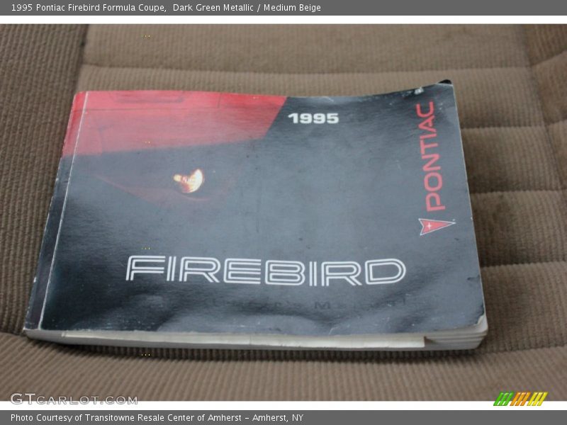 Books/Manuals of 1995 Firebird Formula Coupe