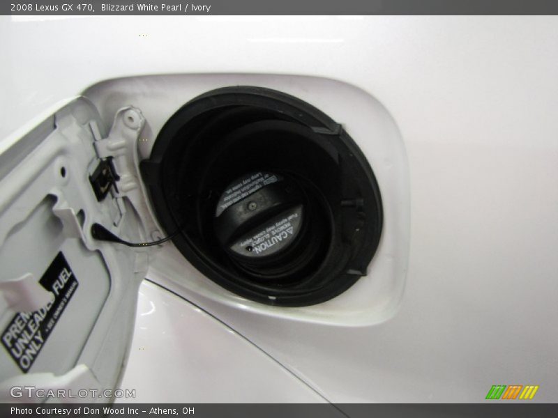 Blizzard White Pearl / Ivory 2008 Lexus GX 470