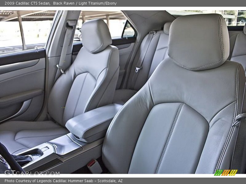 Black Raven / Light Titanium/Ebony 2009 Cadillac CTS Sedan
