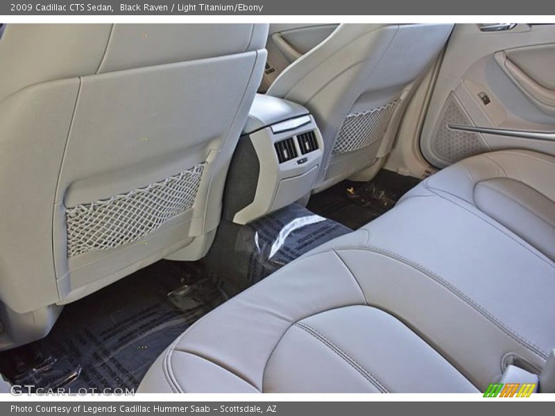 Black Raven / Light Titanium/Ebony 2009 Cadillac CTS Sedan