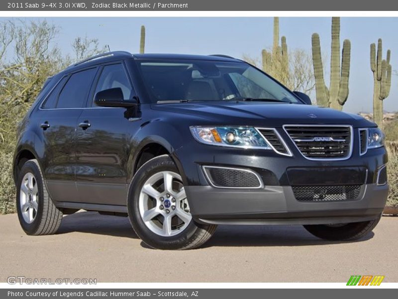 Zodiac Black Metallic / Parchment 2011 Saab 9-4X 3.0i XWD