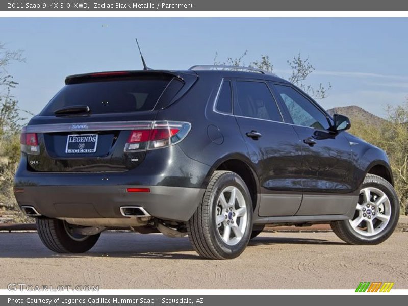 Zodiac Black Metallic / Parchment 2011 Saab 9-4X 3.0i XWD