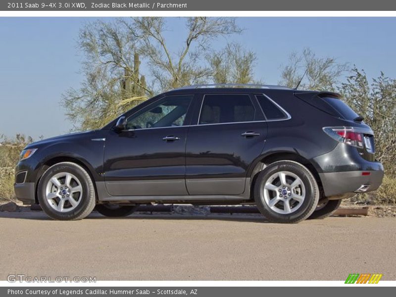 Zodiac Black Metallic / Parchment 2011 Saab 9-4X 3.0i XWD