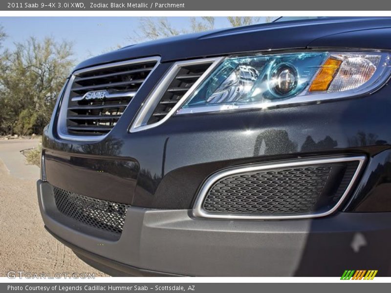 Zodiac Black Metallic / Parchment 2011 Saab 9-4X 3.0i XWD