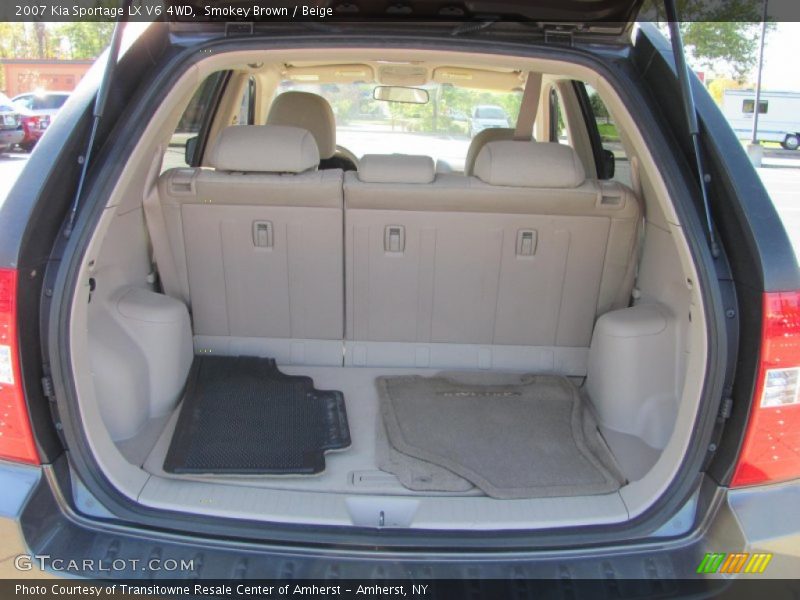 Smokey Brown / Beige 2007 Kia Sportage LX V6 4WD