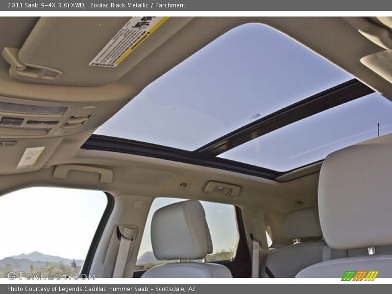 Sunroof of 2011 9-4X 3.0i XWD