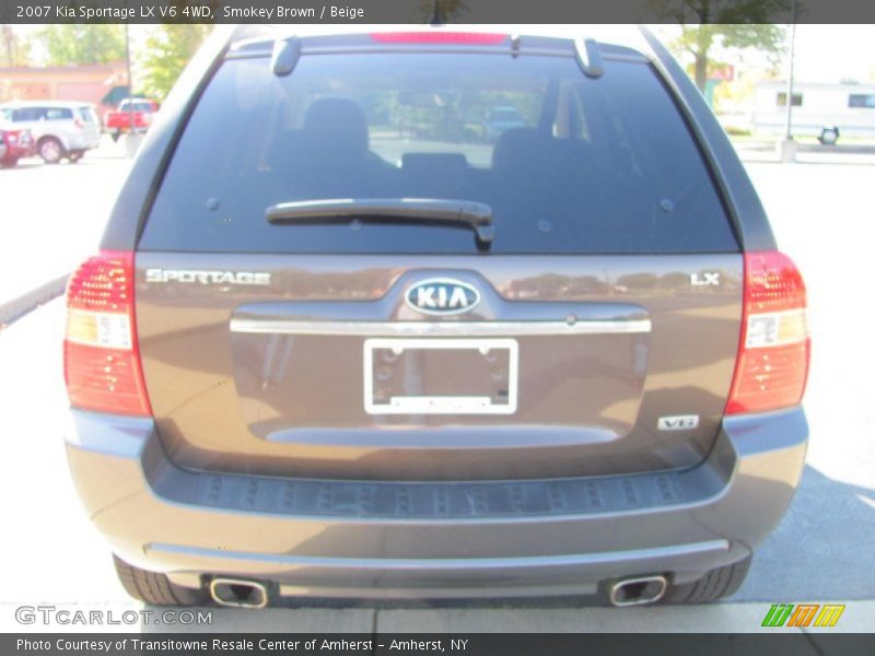 Smokey Brown / Beige 2007 Kia Sportage LX V6 4WD