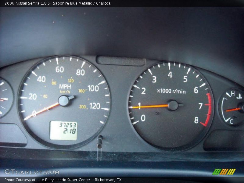 Sapphire Blue Metallic / Charcoal 2006 Nissan Sentra 1.8 S