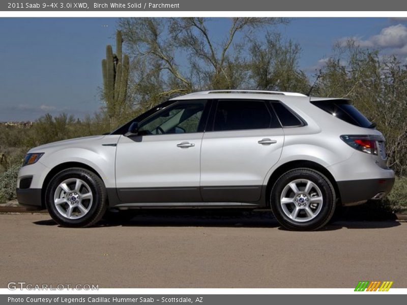 Birch White Solid / Parchment 2011 Saab 9-4X 3.0i XWD