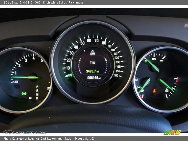  2011 9-4X 3.0i XWD 3.0i XWD Gauges