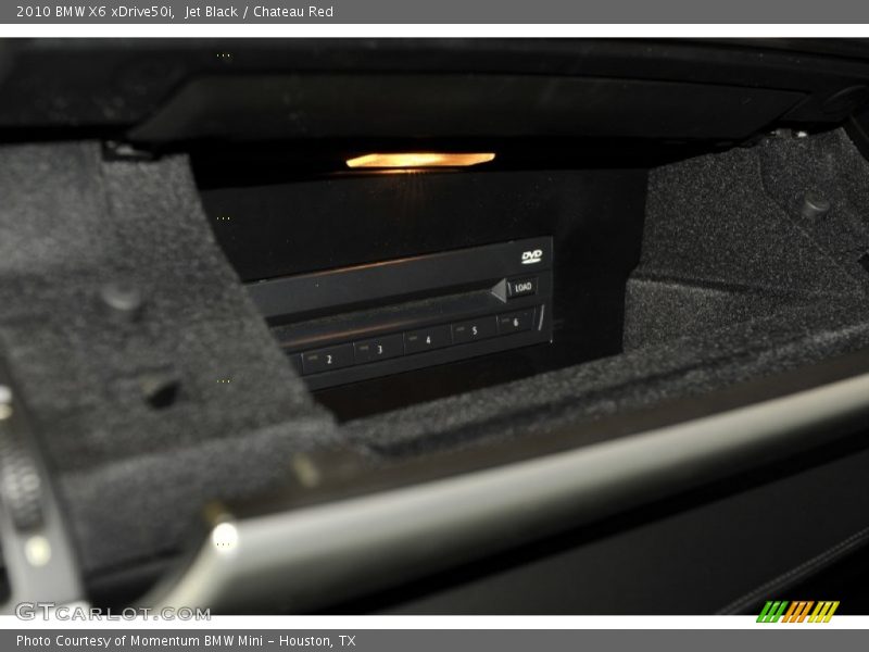 Jet Black / Chateau Red 2010 BMW X6 xDrive50i