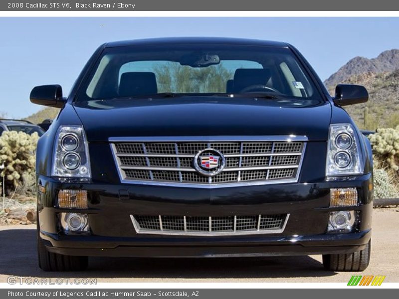 Black Raven / Ebony 2008 Cadillac STS V6