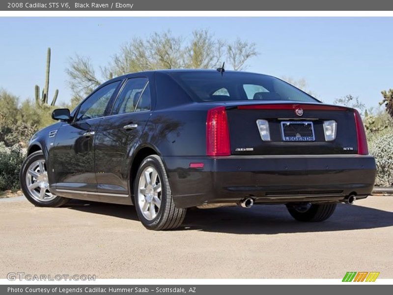 Black Raven / Ebony 2008 Cadillac STS V6