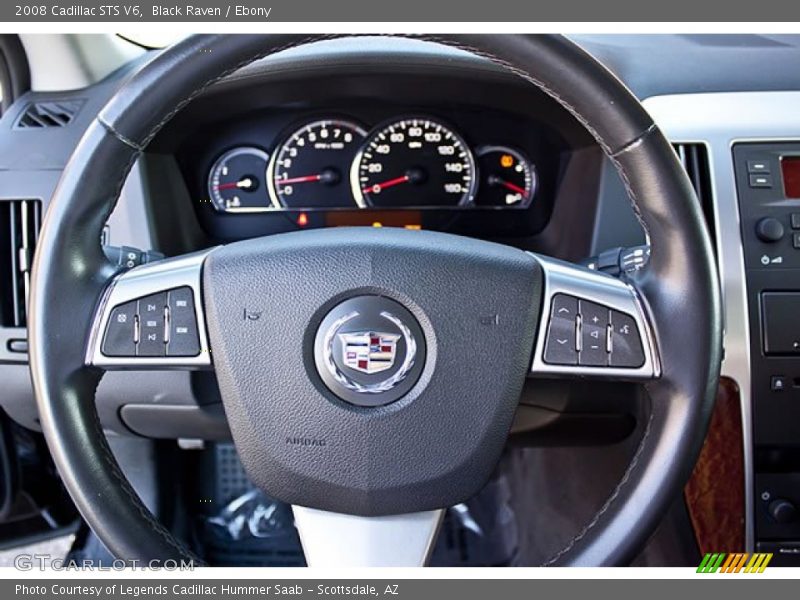 Black Raven / Ebony 2008 Cadillac STS V6